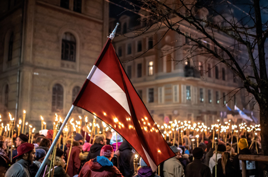 Valsts svētku laiks.