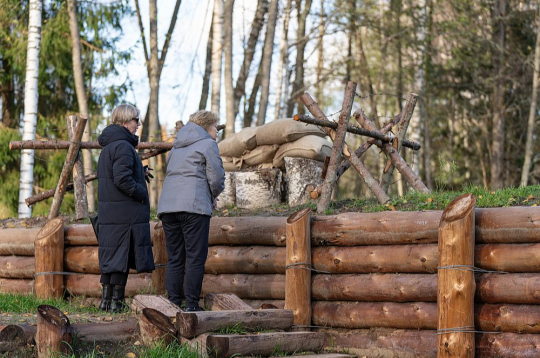Brīvdabas ekspozīcija Ziemassvētku kauju muzejā apmeklētājiem piedāvā jaunas vēstures izzināšanas iespējas.