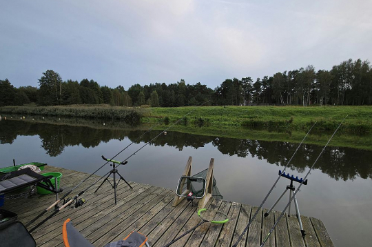 Atrast vēlamo pieeju varēs ātrāk, ja aprīkojumā būs divas makšķeres.