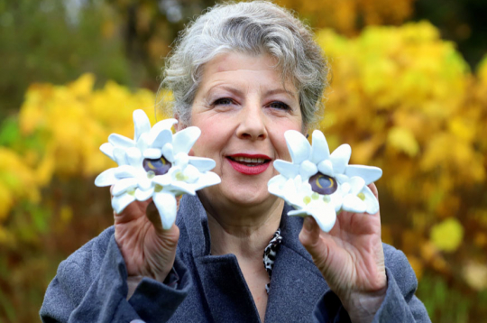 Kristiāna Dimitere: "Puķes ir paradīzes liecinieces."