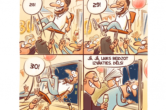 Zīmē Gatis Šļūka: Laiks izvākties