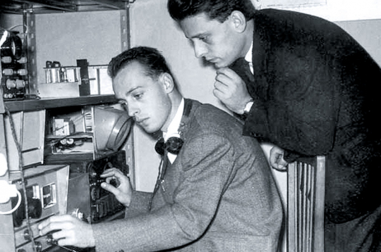 Radioamatieri brāļi Judici-Kordigliji.