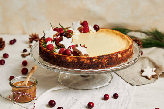 Piparkūkua siera kūka.