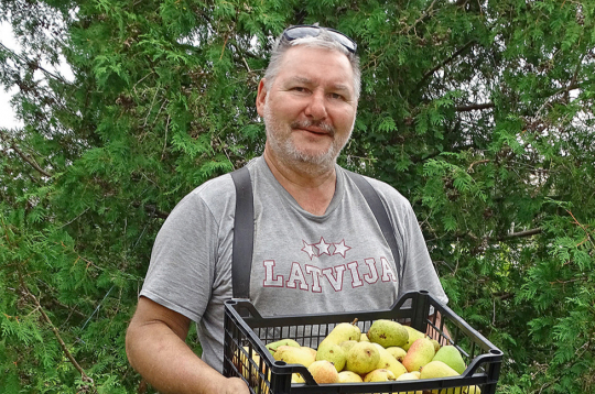 "Lejas Danču" saimnieks Rolands Kokins. "Lejas Danču" saimnieks Rolands Kokins.