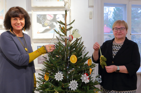 Žurnāla "Praktiskie Rokdarbi" Ziemassvētku ieskaņas pasākumā.