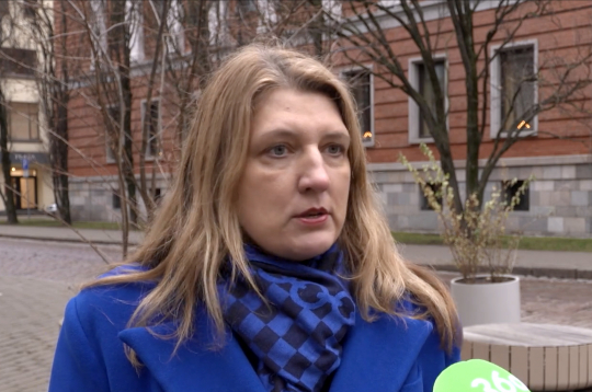 Inga Vanaga, Latvijas Izglītības un zinātnes darbinieku arodbiedrības priekšsēdētāja. Inga Vanaga, Latvijas Izglītības un zinātnes darbinieku arodbiedrības priekšsēdētāja.