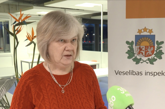 Ilona Drišļuka, Veselības inspekcijas Sabiedrības veselības kontroles nodaļas vadītāja. Ilona Drišļuka, Veselības inspekcijas Sabiedrības veselības kontroles nodaļas vadītāja.