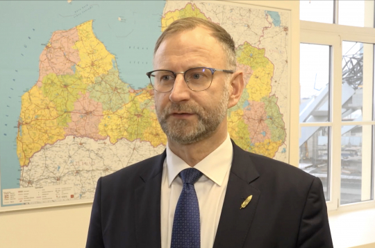 Satiksmes ministrs Atis Švinka (“Progresīvie”). Satiksmes ministrs Atis Švinka (“Progresīvie”).