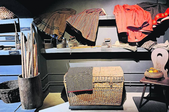 Tautas mākslas nezūdošās vērtības Liepājas muzejā.