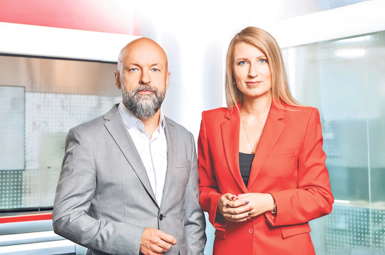 Raidījums "Degpunktā". Raidījums "Degpunktā".