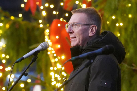 Valsts prezidents Edgars Rinkēvičs. Valsts prezidents Edgars Rinkēvičs.