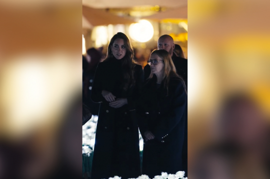 Ekrānuzņēmums no dārza apmeklējuma video.