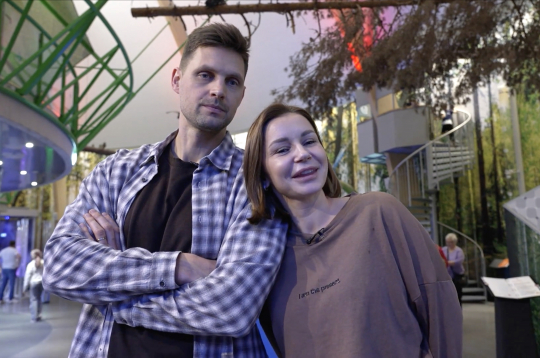 Kristīne un Agris Dzenīši.