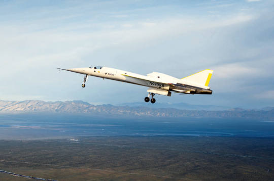 Izmēģinājuma laikā lidaparāts XB-1 trīs reizes pārsniedza skaņas barjeru. Izmēģinājuma laikā lidaparāts XB-1 trīs reizes pārsniedza skaņas barjeru.