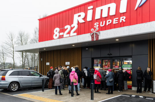 "Rimi" veikals Mārupē, Lambertu ielā.
