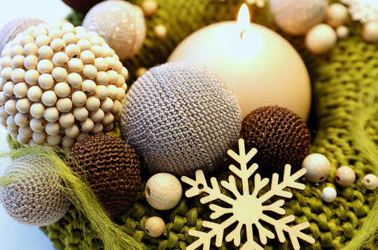 Adīts Adventes vainags.