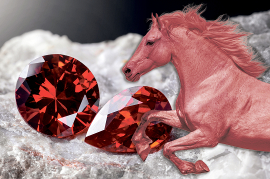 Eiropā rubīni rotāja karaļu kroņus un scepterus – tie bija spēka un uzvaras simbols.