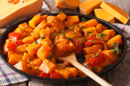 Malta tītara gaļa ar ķirbi.