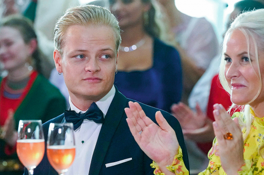 Norvēģijas kroņprinceses Metes Māritas dēls Mariuss Borgs Heibijs.