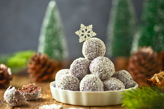 Piparkūku trifeles.