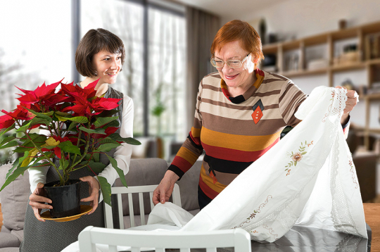 Lai paaudzēs mantotais galdauts kalpotu pēc iespējas ilgāk un to lietojot nesabojātu, tas jākopj un jāuzglabā ļoti rūpīgi. 