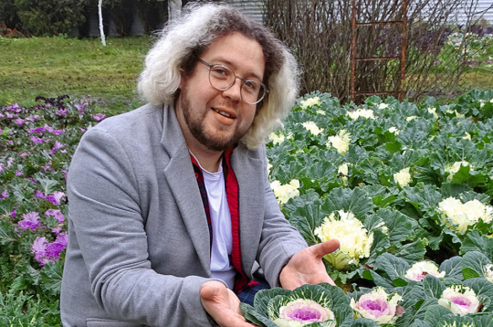 Agronoms Jānis Haļzovs. Agronoms Jānis Haļzovs.