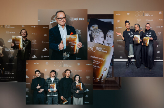 Balvas "Zelta mikrofons 2026" nominanti.