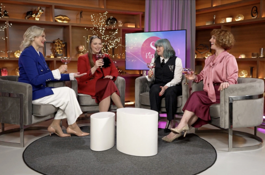 Politiķe Linda Abu Meri, aktrise Dana Bjorka, publiciste Linda Curika un juriste Ieva Brante.