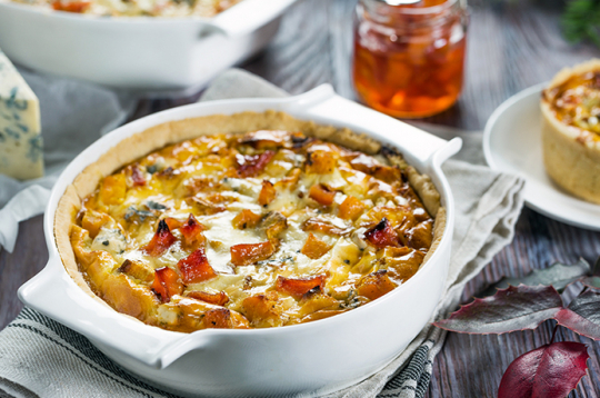 Ķirbja sacepums ar sieru.