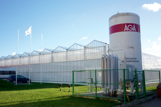 Ļoti laba alternatīva ir firmas AGA ogļskābā gāze, ko daudzas Latvijas saimniecības izmanto jau gandrīz trīsdesmit gadu.