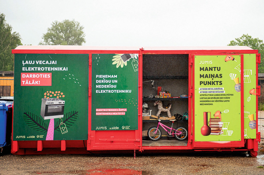 Mantu maiņas punkti.