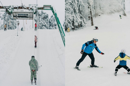 Milzkalnu Tukuma pievārtē ļoti iecienījuši ne tikai vietējie, bet arī slēpotāji no Lietuvas.