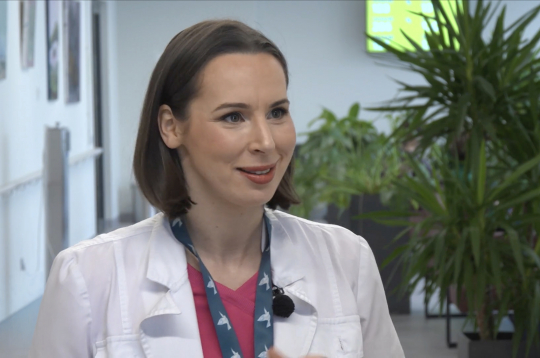 Liene Sīle, psihiatre.