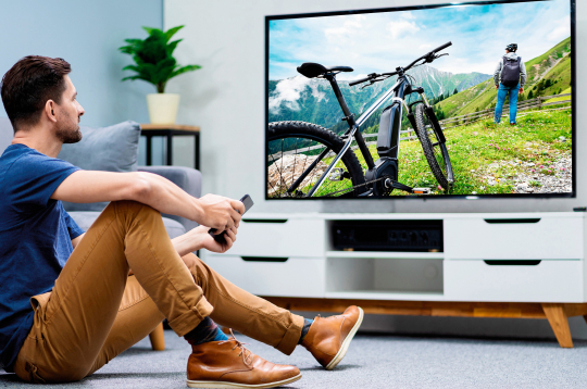 Televizors. Ilustratīvs attēls.