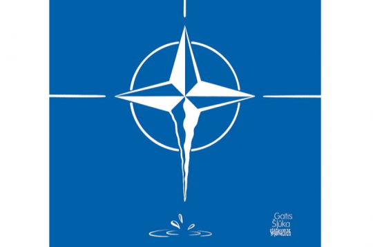 Zīmē Gatis Šļūka. NATO beigas?