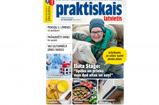 Jaunā žurnāla vāks.