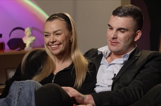 Sindija Bokāne un Niks Endziņš. 