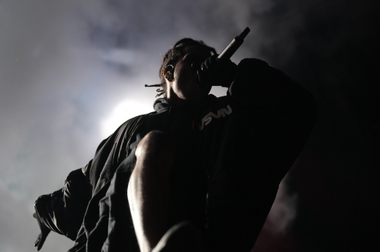 A$AP Rocky Positivus festivālā 2022. gadā.