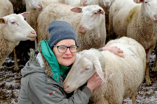 "Lauciņu" saimniece Iluta Straģe.