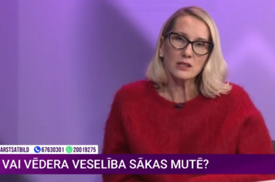 Gastroenteroloģe Ilona Vilkoite.