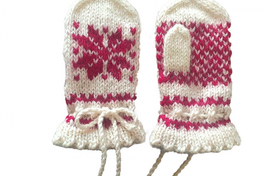 Cimdiņi ar zvaigznīti. Cimdiņi ar zvaigznīti.