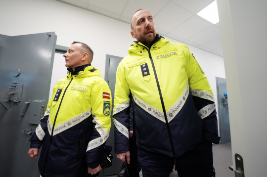 Valsts policijas darbinieki.