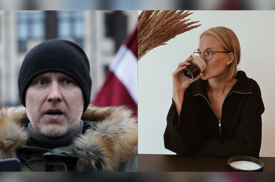 Aldis Gobzems un Krista Gobzema.