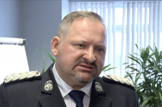 Valsts policijas priekšnieks Armands Ruks.