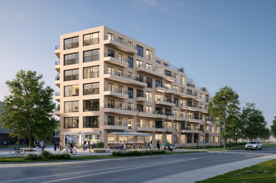 Vienības gatves apkaimē jauns daudzdzīvokļu nama projekts. Vienības gatves apkaimē jauns daudzdzīvokļu nama projekts.