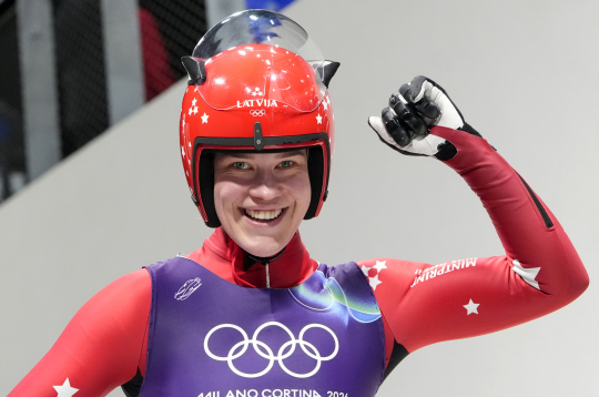 Kamaniņu braucēja Elīna Ieva Bota.