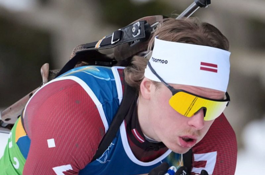 Renāram Birkentālam distancē bija 48. ātrākais slēpojuma laiks, kolēģim Andrejam Rastorgujevam – 46.