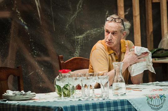 Ģirts Krūmiņš Roalda Dāla lomā.