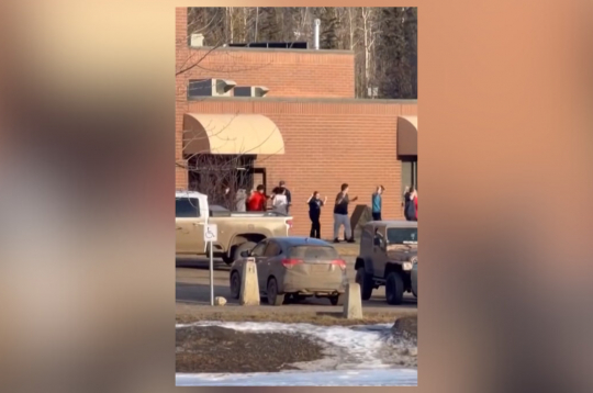 Skola, kurā notika apšaude.