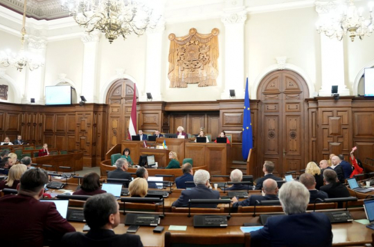 Saeimas sēde. Ilustratīvs attēls.